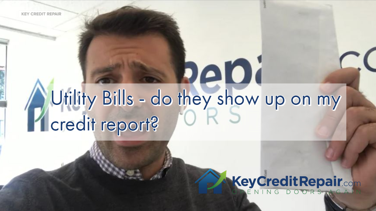 Utility Bills - do they show up on my credit report?